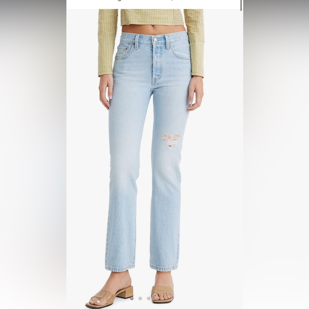 NWT Levi 501 original women’s high rise jeans